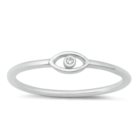 Unique Cutout All Seeing Eye Ring New .925 Sterling Silver Band Sizes 4-10