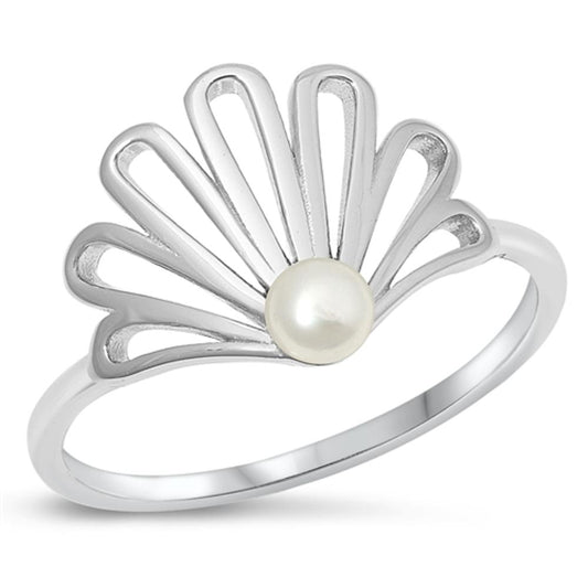 Sterling Silver Freshwater Pearl Ring