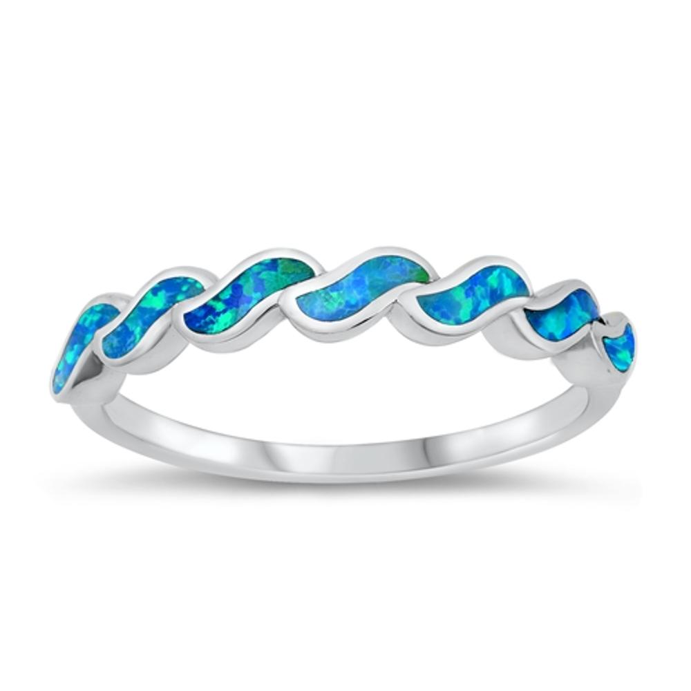 Elegant Modern Swirl Ring New .925 Sterling Silver Band Sizes 4-10