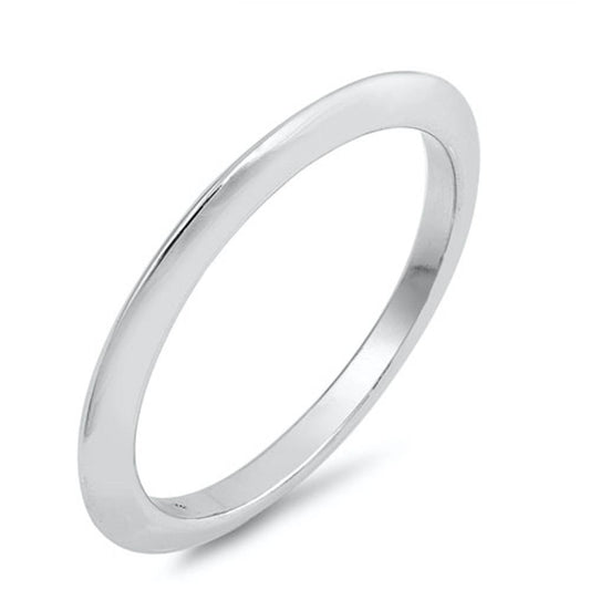 Sterling Silver Wedding Band