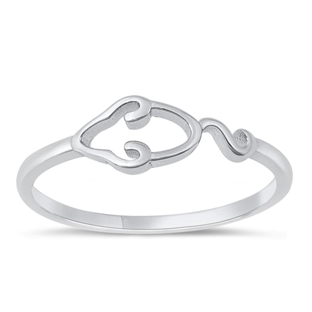 Sterling Silver Mouse Ring