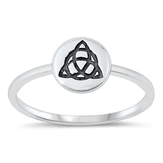 Sterling Silver Celtic Triquetra Ring