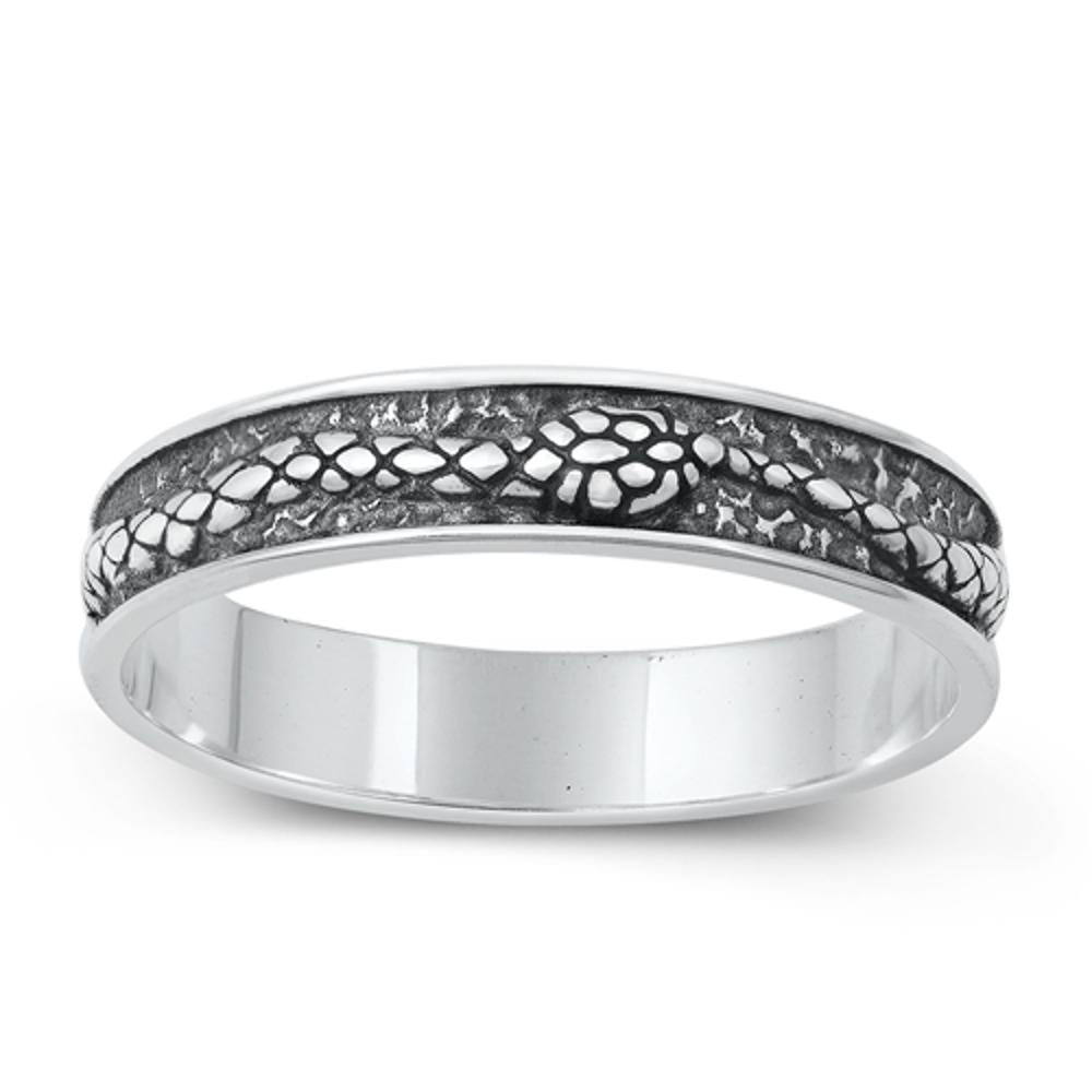 Sterling Silver Snake Ring