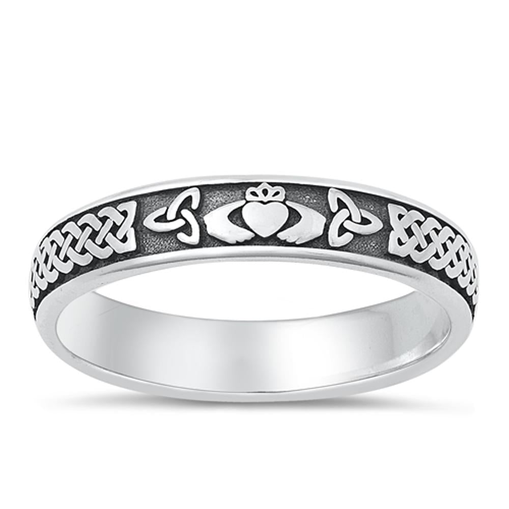 Sterling Silver Claddagh Ring