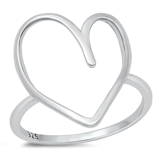 Sterling Silver Heart Ring