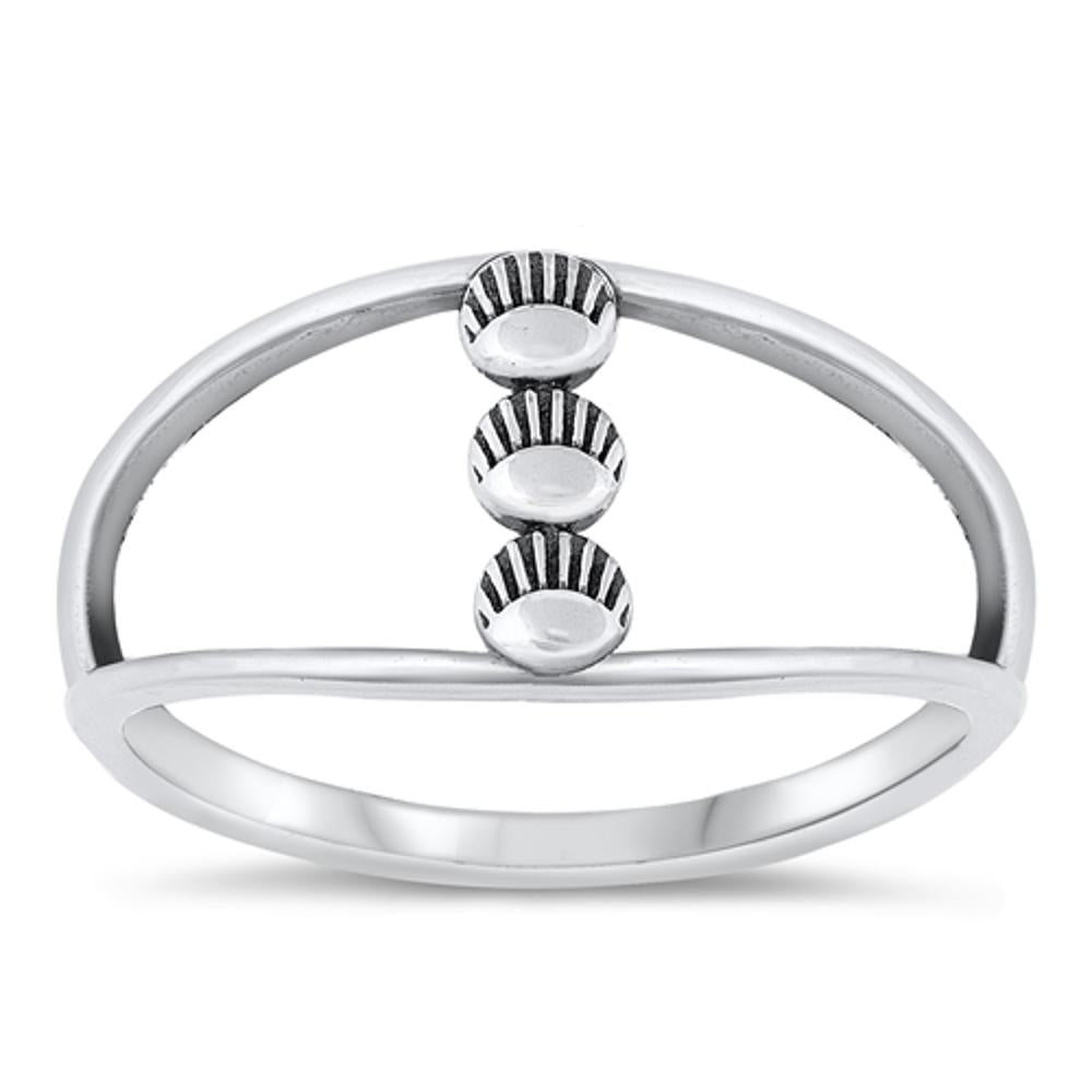 Sterling Silver Sun Ring