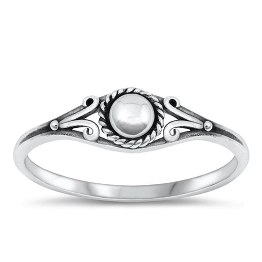 Sterling Silver Bali Style Ring