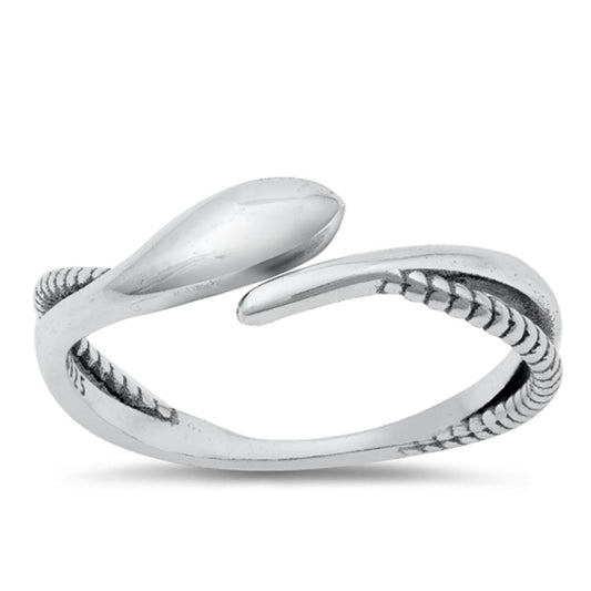 Sterling Silver Snake Ring