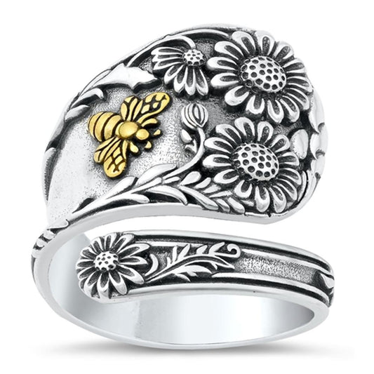 Sterling Silver Spoon Ring