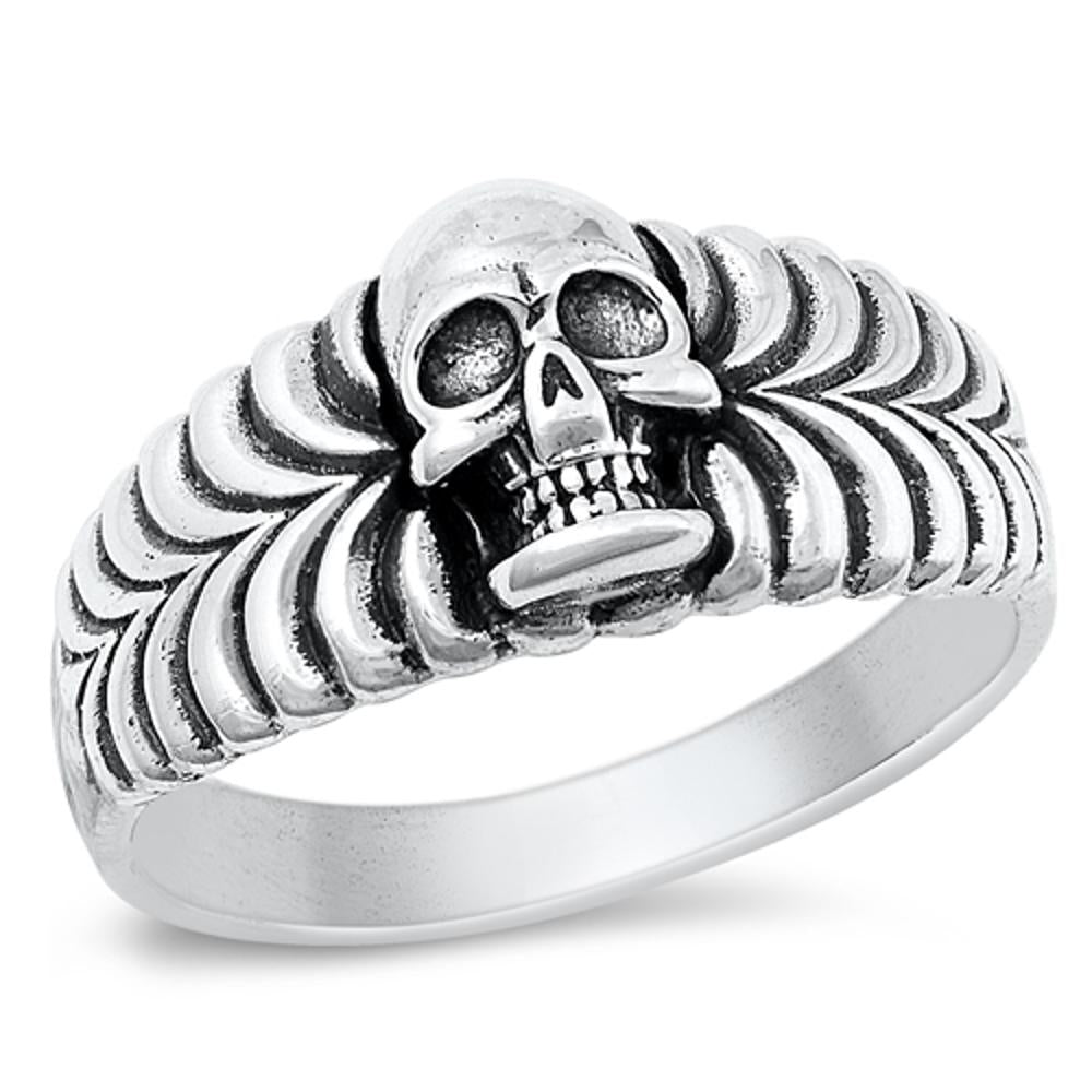 Sterling Silver Skull Ring