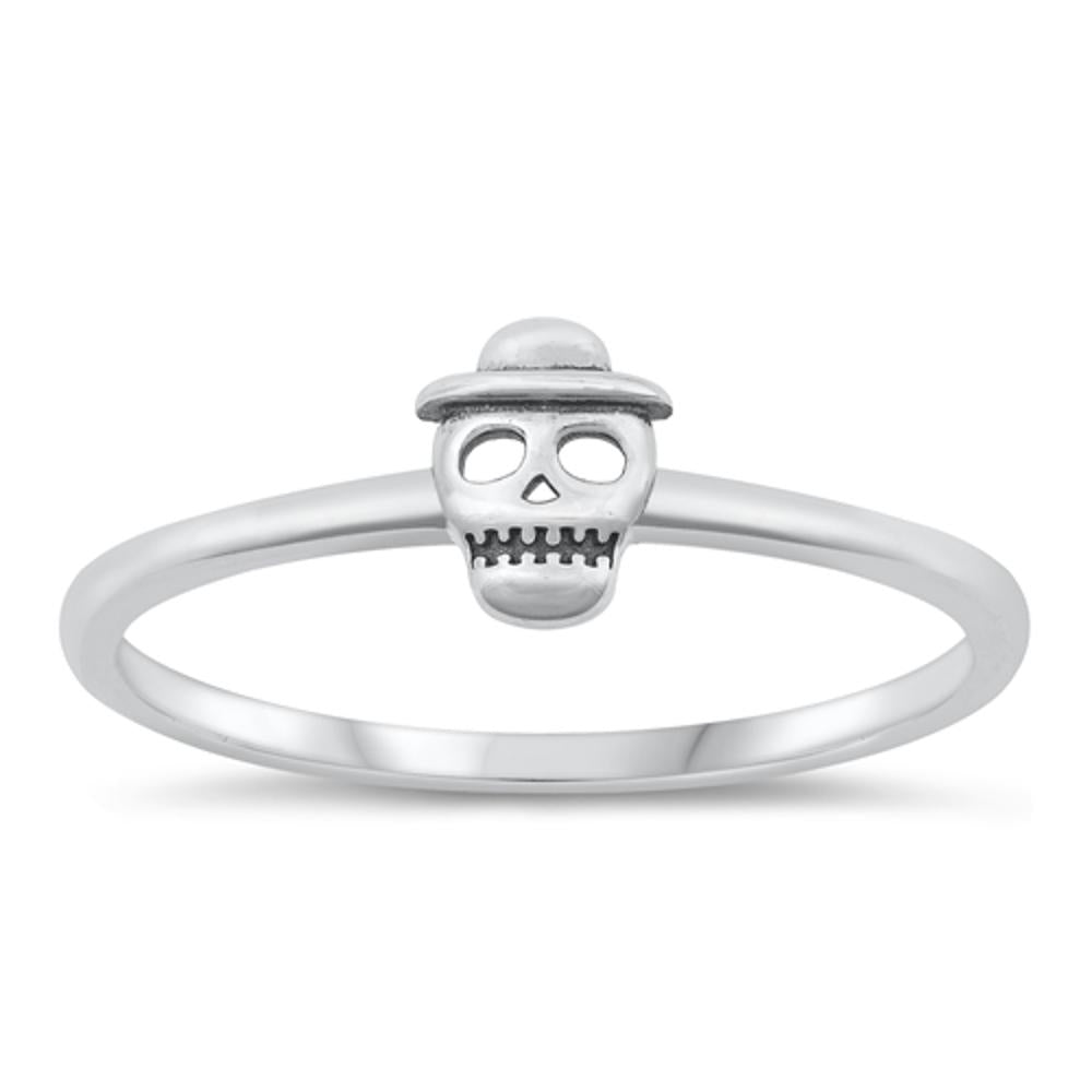 Sterling Silver Skull Ring