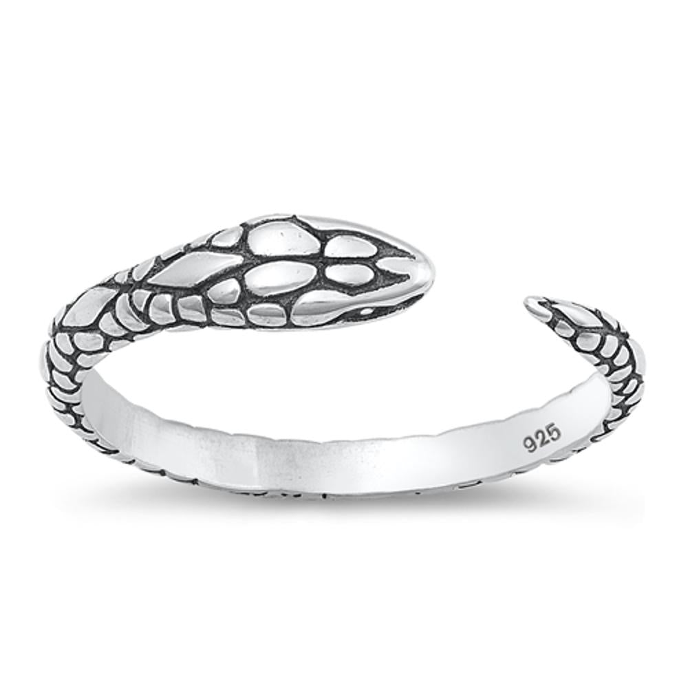 Sterling Silver Snake Ring