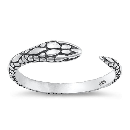 Sterling Silver Snake Ring