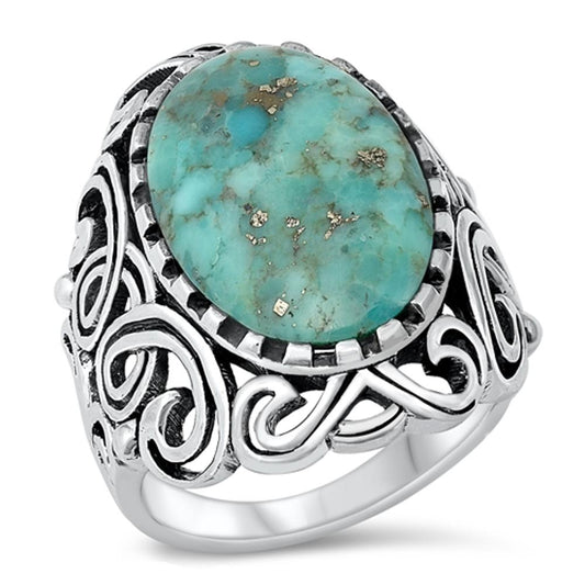 Sterling Silver Turquoise Ring