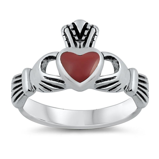 Sterling Silver Claddagh Ring