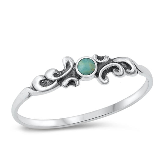 Sterling Silver Turquoise Ring