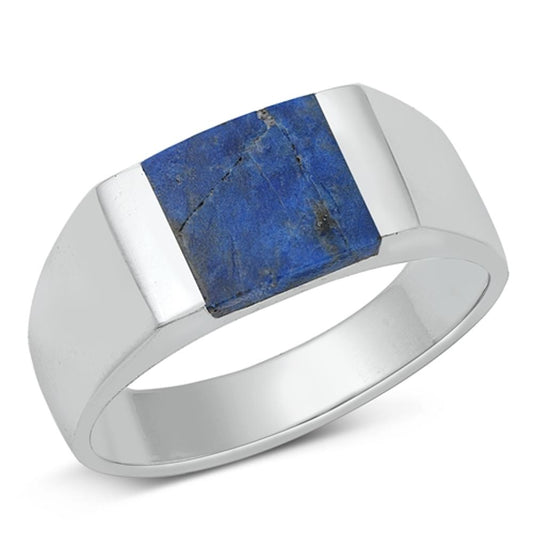 Sterling Silver Lapis Ring