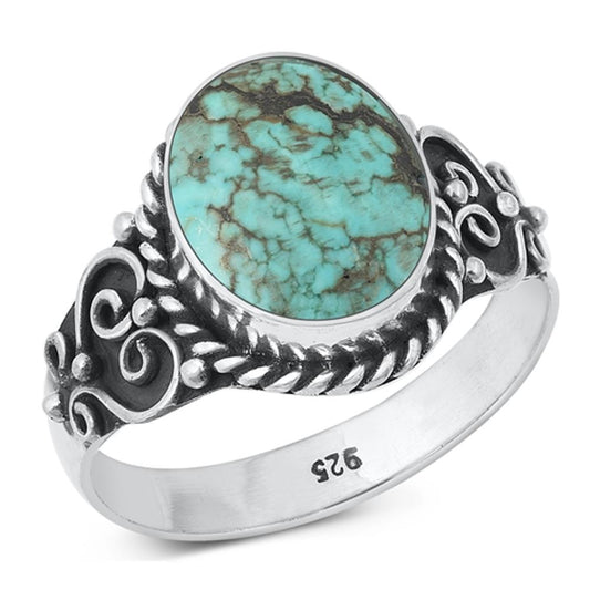 Sterling Silver Turquoise Ring