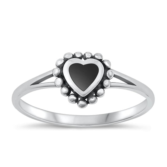 Sterling Silver Heart Ring