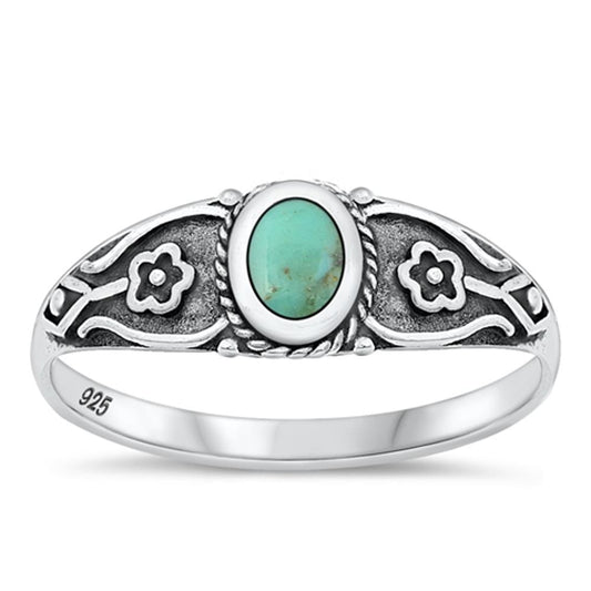 Sterling Silver Turquoise Ring