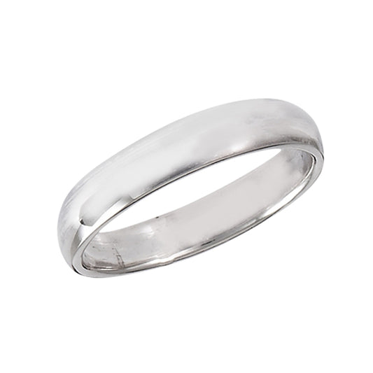 High Polished Classic Wedding Ring New .925 Sterling Silver 3mm Band Sizes 4-12