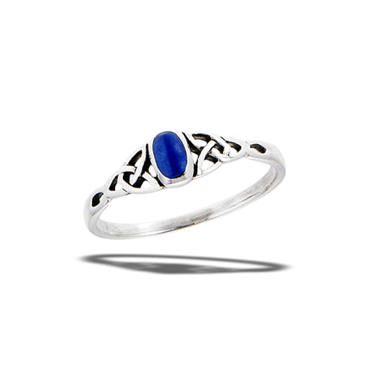 Elegant Celtic Promise Ring New .925 Sterling Silver Band Sizes 4-8