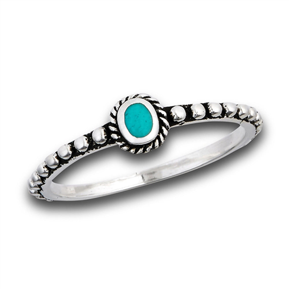 Bali Bead Boho Ring New .925 Sterling Silver Band Sizes 5-8