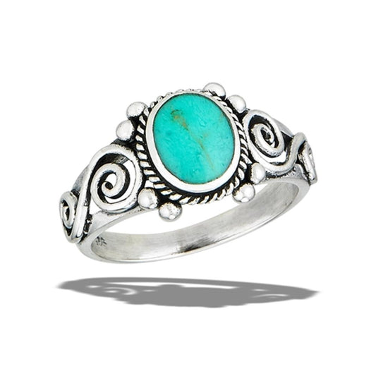 Sterling Silver Turquoise Ring