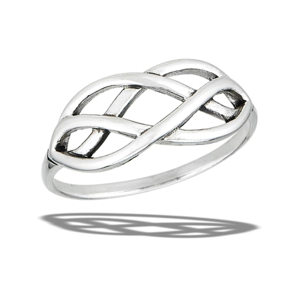 Sterling Silver Celtic Weave Ring