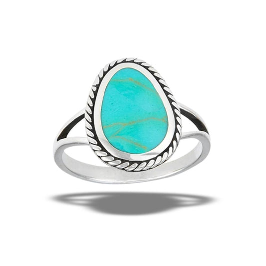 Sterling Silver Turquoise Ring