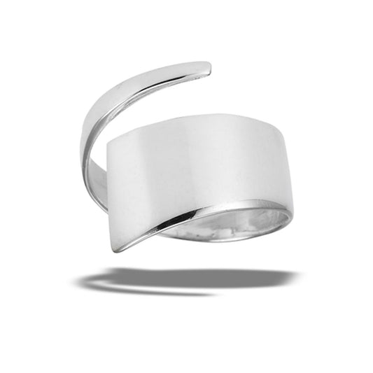 Sterling Silver Adjustable Spoon Ring