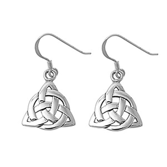 Celtic Knot Earrings .925 Sterling Silver