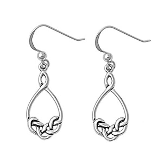 Celtic Knot Earrings .925 Sterling Silver