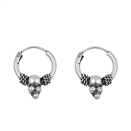 Bali Earrings .925 Sterling Silver