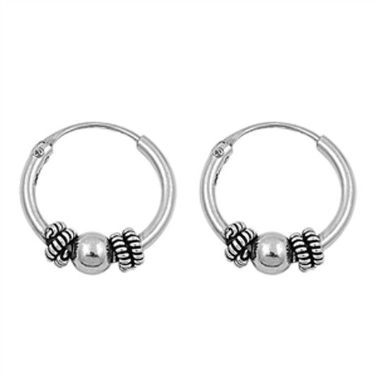 Bali Earrings .925 Sterling Silver