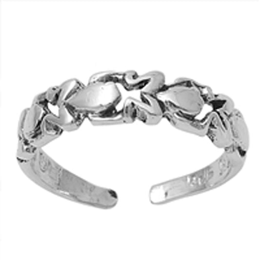 Frog .925 Sterling Silver Toe Ring