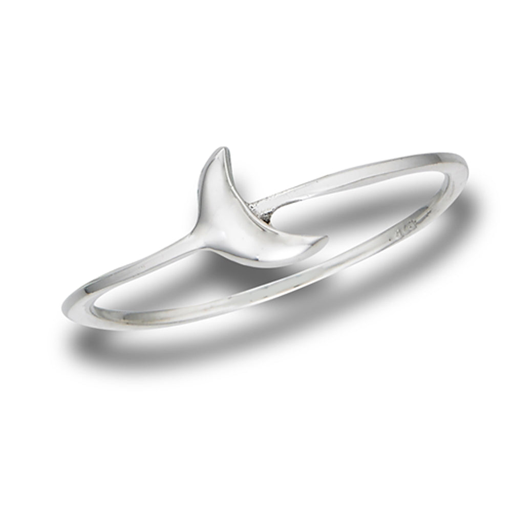 Modern Crescent Moon Ring New .925 Sterling Silver Band Sizes 3-9